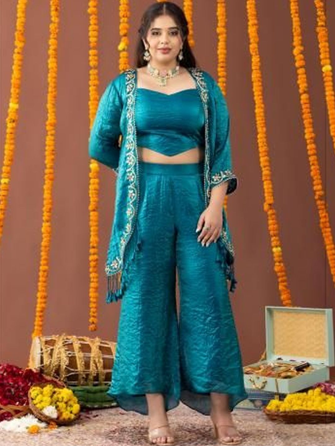 Mamicha Shoulder Straps Top & Trousers Co-Ords