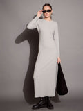 SASSAFRAS BASICS Bodycon Maxi Dress