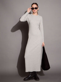 SASSAFRAS BASICS Bodycon Maxi Dress