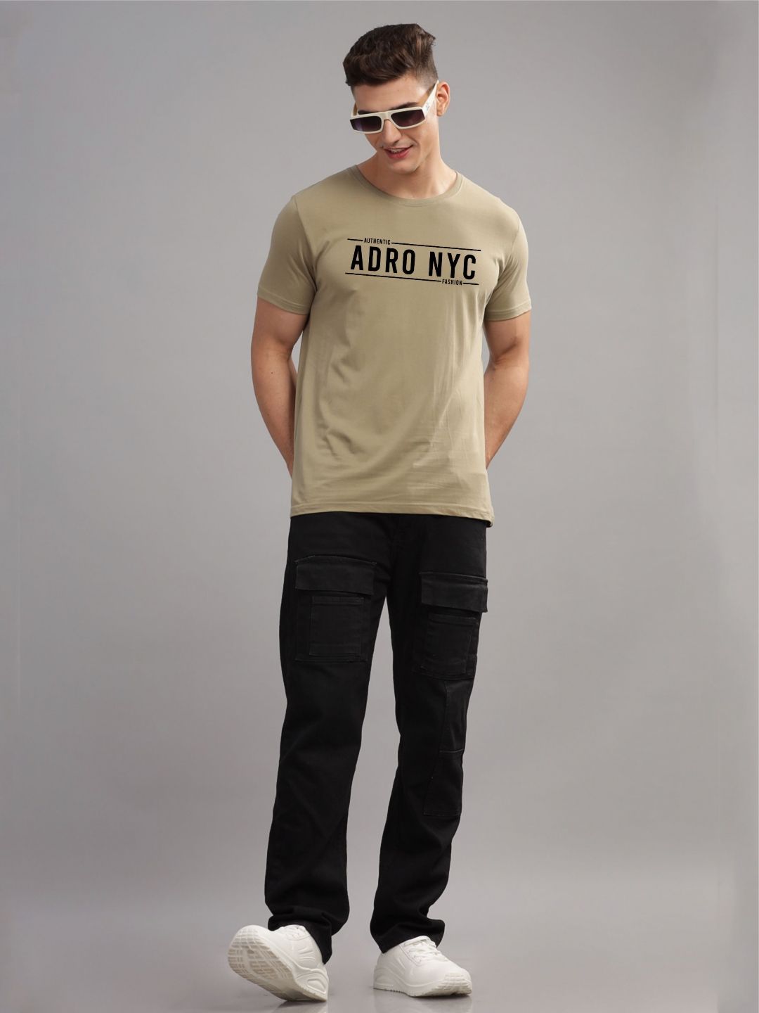 ADRO Men Printed T-shirt
