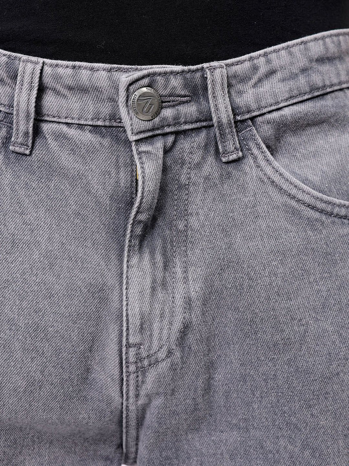 The Indian Garage Co Men Bootcut Loose Fit Convertible Jeans