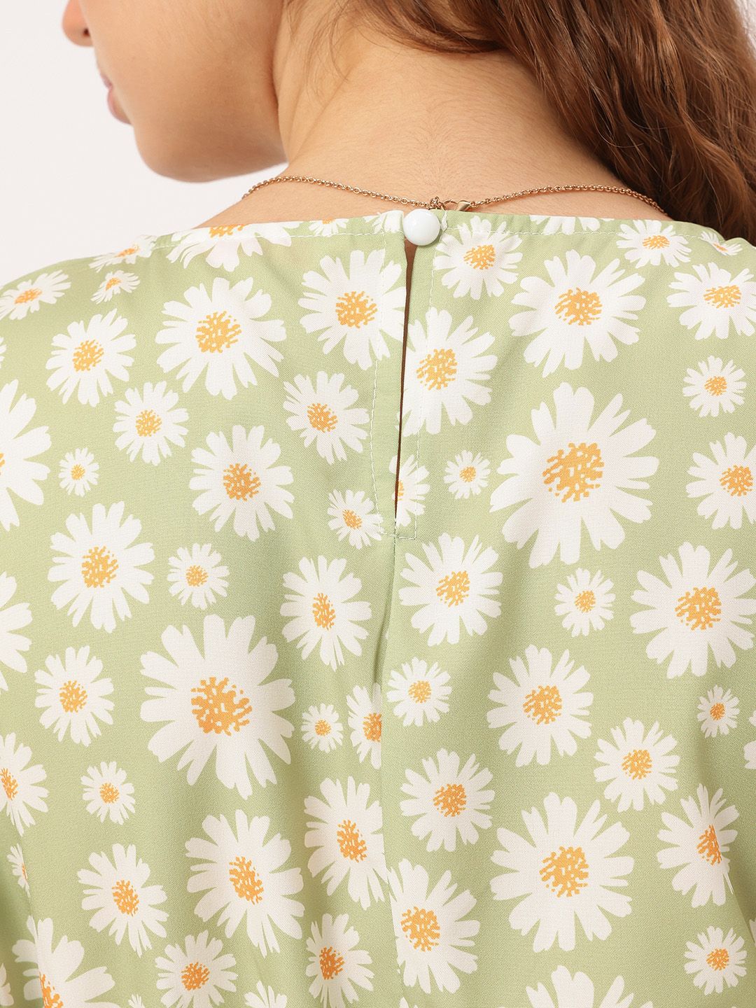 DressBerry Daisy Dream Floral Print Wrap Maxi Dress
