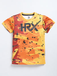 HRX by Hrithik Roshan Boys Printed T-shirt