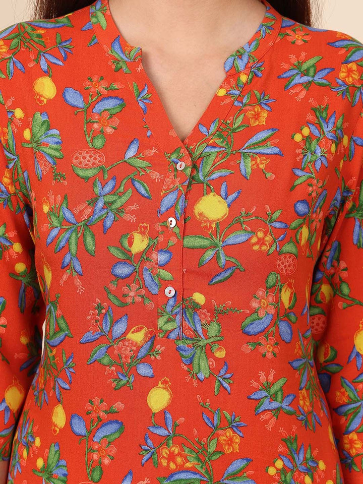 W Women Printed Kurta