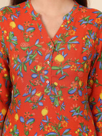 W Women Printed Kurta