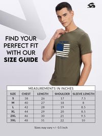 ADRO Men Olive Tshirts