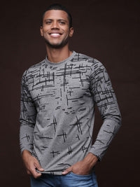 Campus Sutra Men Printed T-shirt