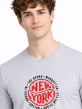 ADRO Men Typography Printed T-shirt