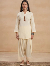 House of Chikankari Women Regular Chikankari Kurta with Trousers