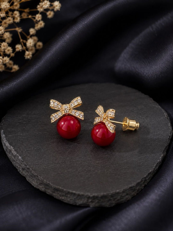 VOGUE PANASH Geometric Studs Earrings
