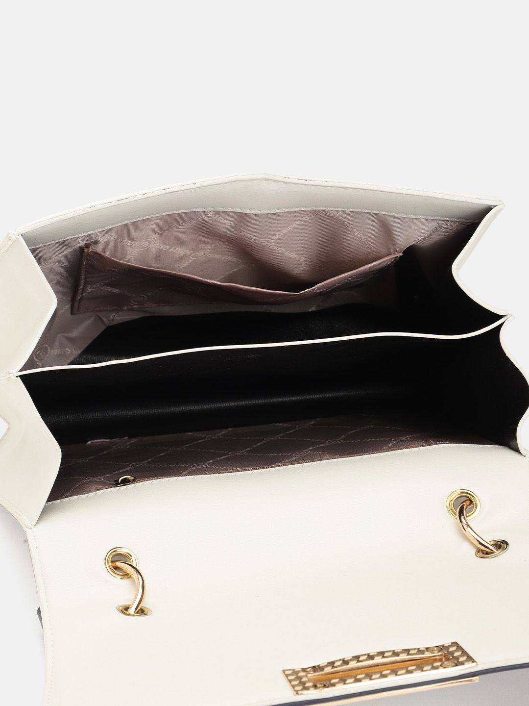 Lino Perros Colourblocked Structured Satchel Bag