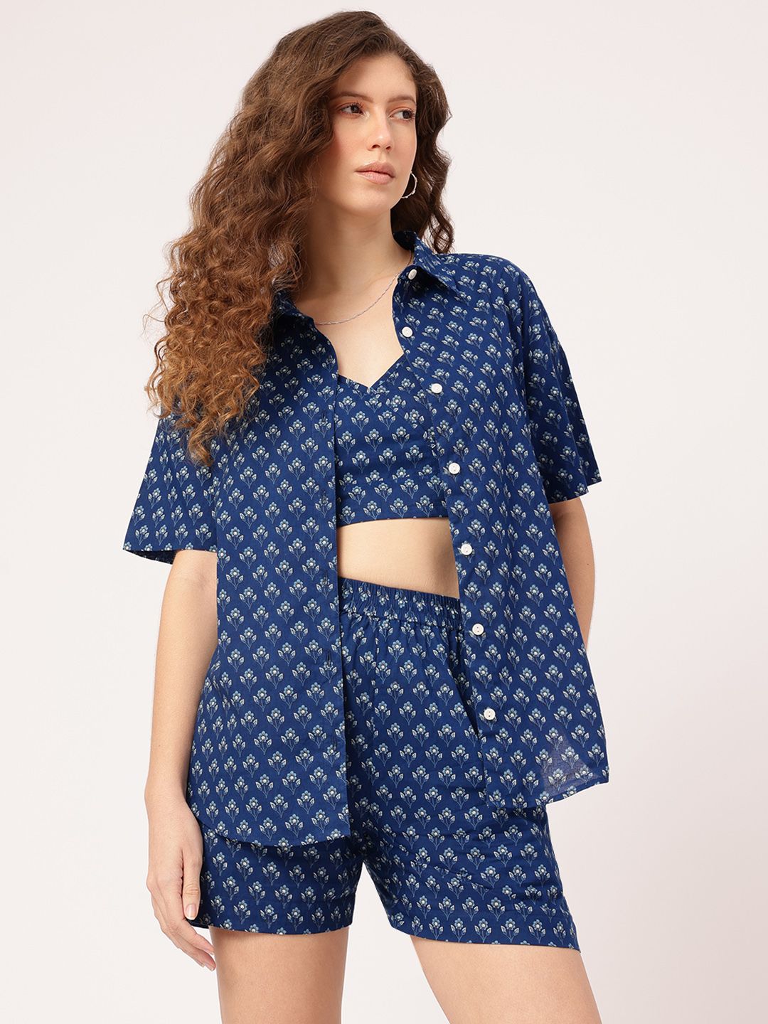 DressBerry Floral Fever Printed Co-Ord Set