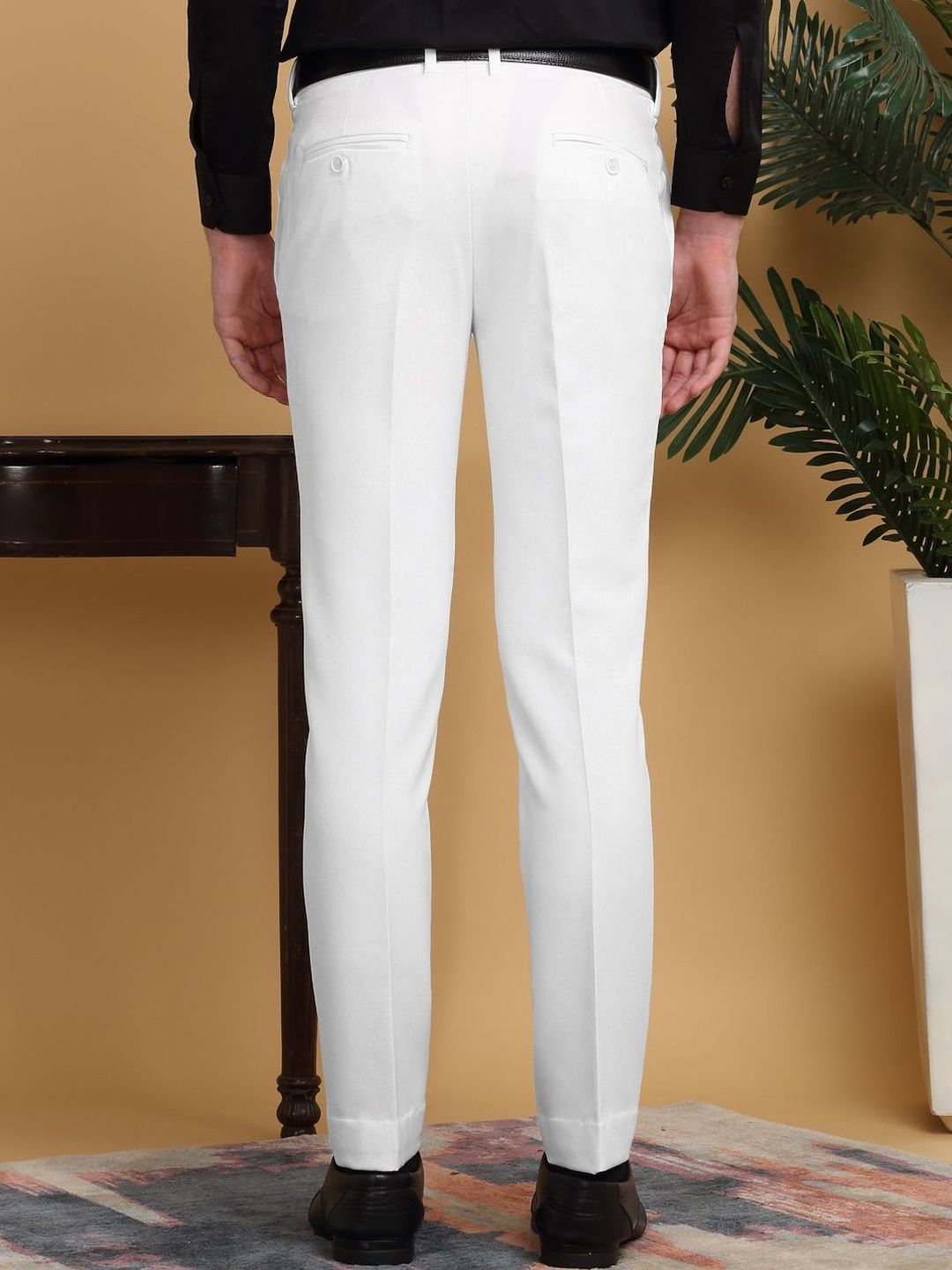 Moda Rapido Men Slim Fit Easy Wash Pleated Seluar