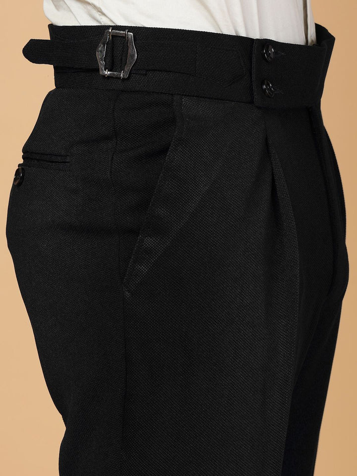 Moda Rapido Men Easy Wash Pleated Trousers