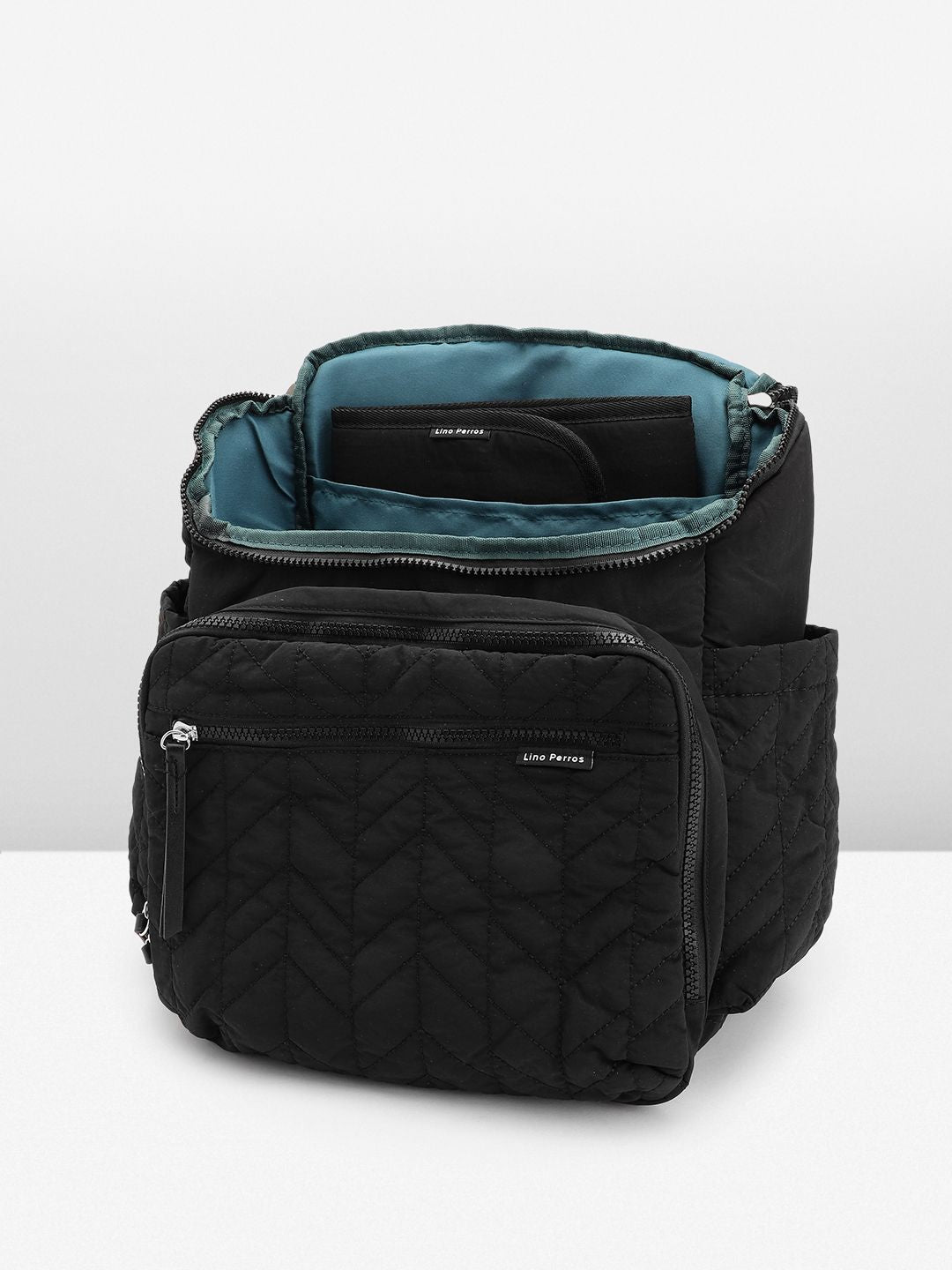 Lino Perros Textured Mommy Backpack - 13Inch
