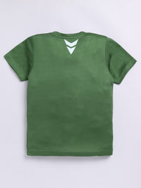 HRX by Hrithik Roshan Boys Typography Printed Rapid-Dry T-shirt