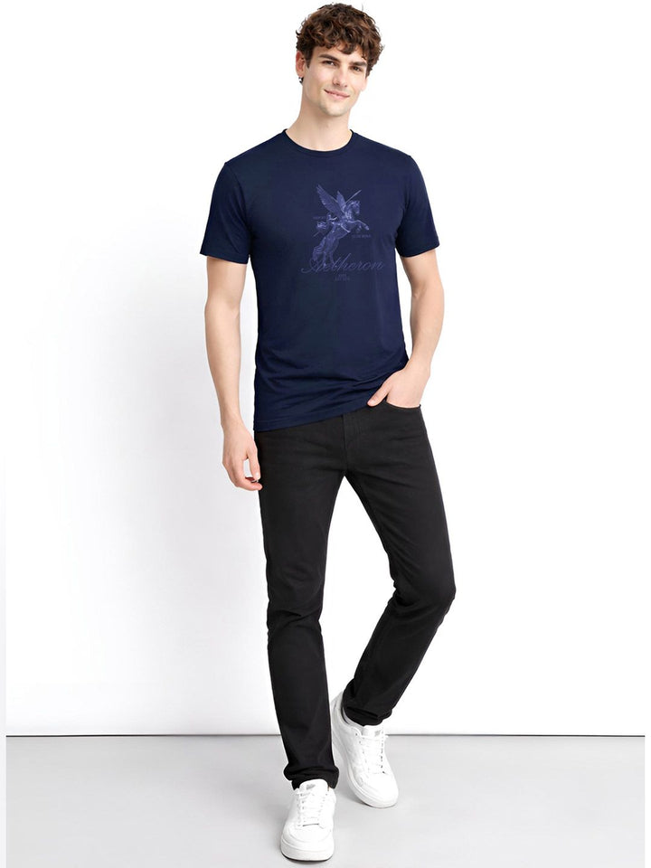 ADRO Men Printed T-shirt