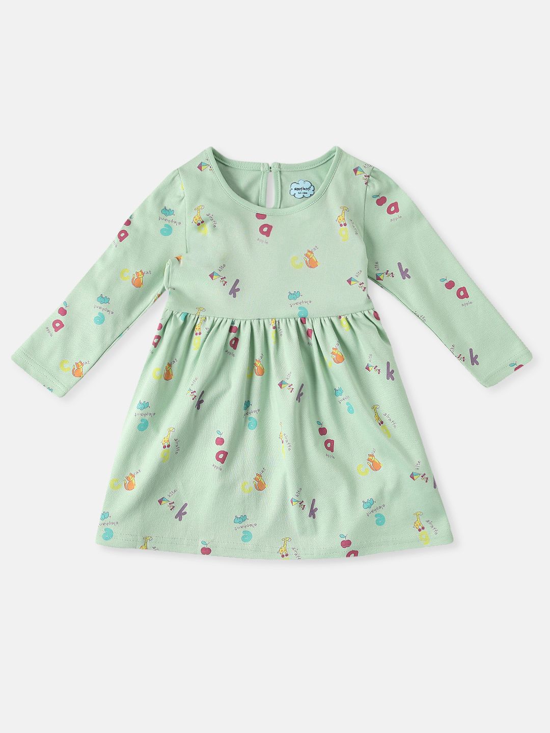 Nauti Nati Print Fit & Flare Dress