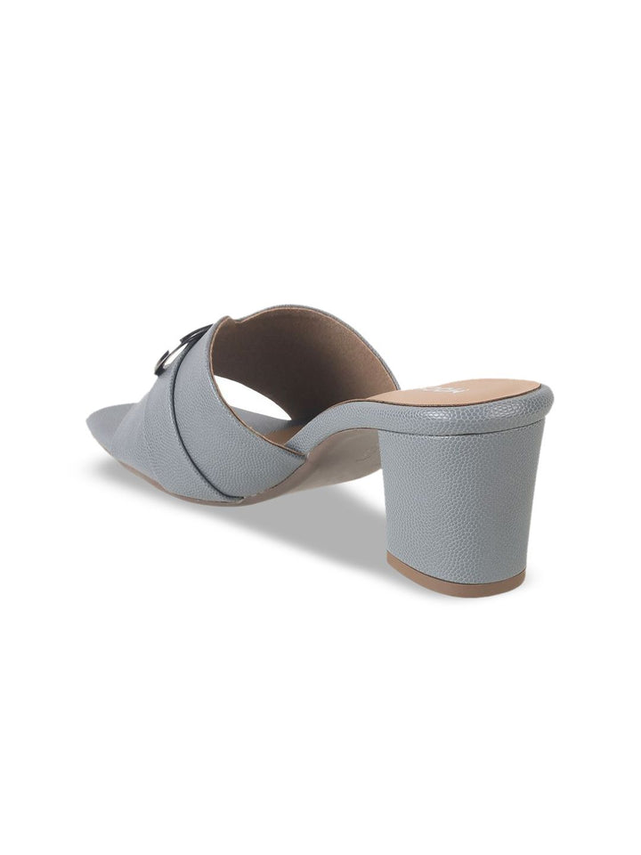 Mochi Embellished Block Pumps with Bows