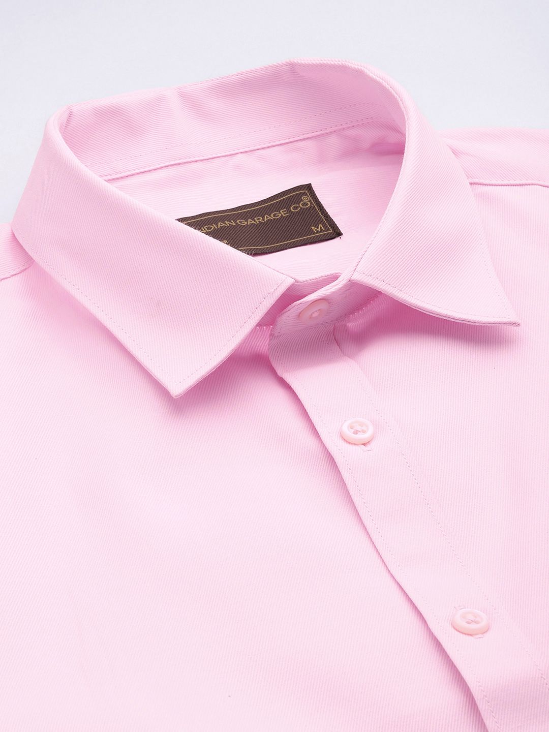 The Indian Garage Co. X Luxe Men Slim Fit Opaque Formal Shirt