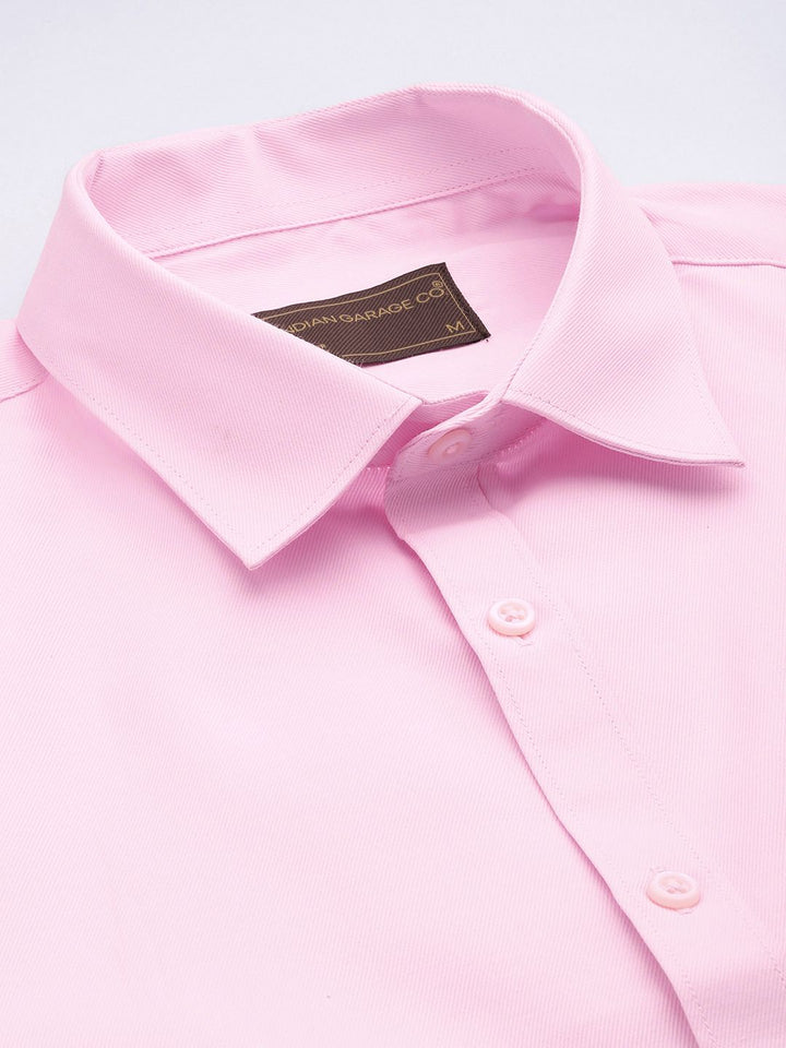 The Indian Garage Co. X Luxe Men Slim Fit Opaque Formal Shirt