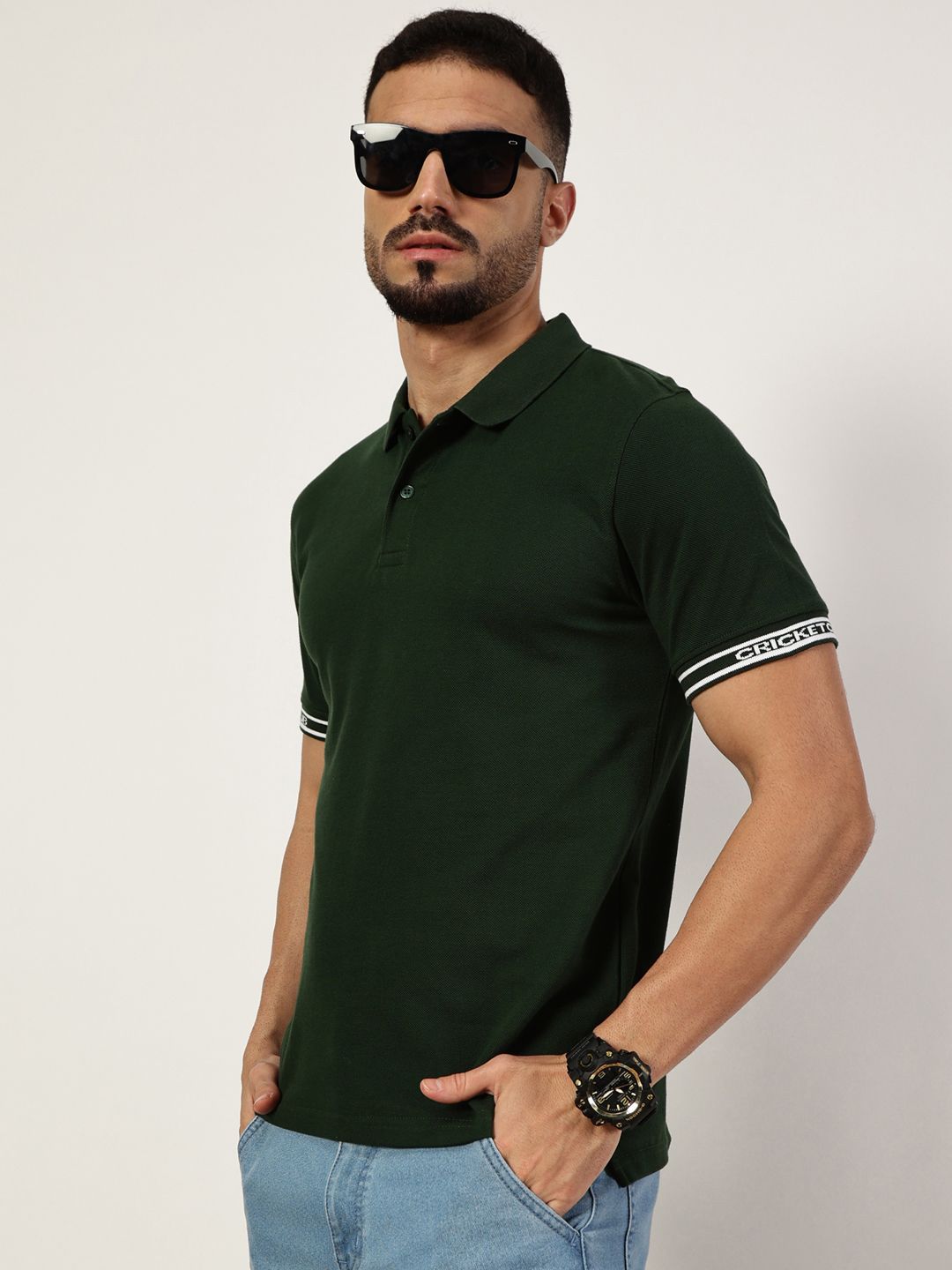 Thomas Scott Men Polo Collar T-shirt