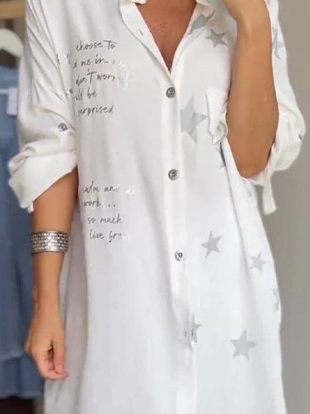 all about you Women Opaque Printed Casual Shirt