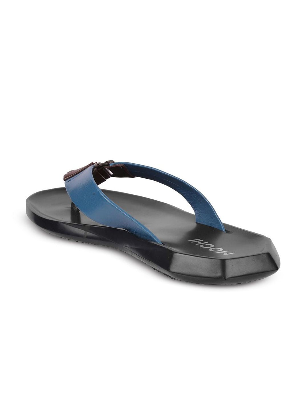 Mochi Men Leather Slip-On Comfort Sandals