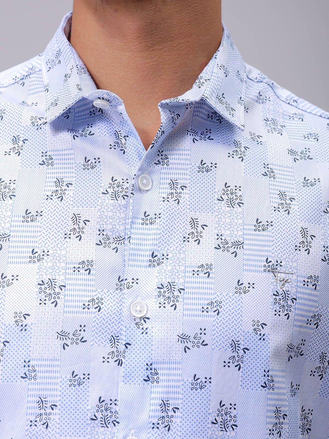 The Indian Garage Co Men Slim Fit Opaque Printed Casual Shirt