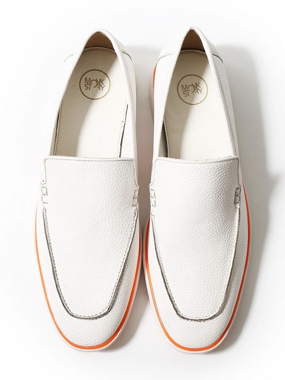 MONKSTORY Escape Walk Slip-On Loafers - White