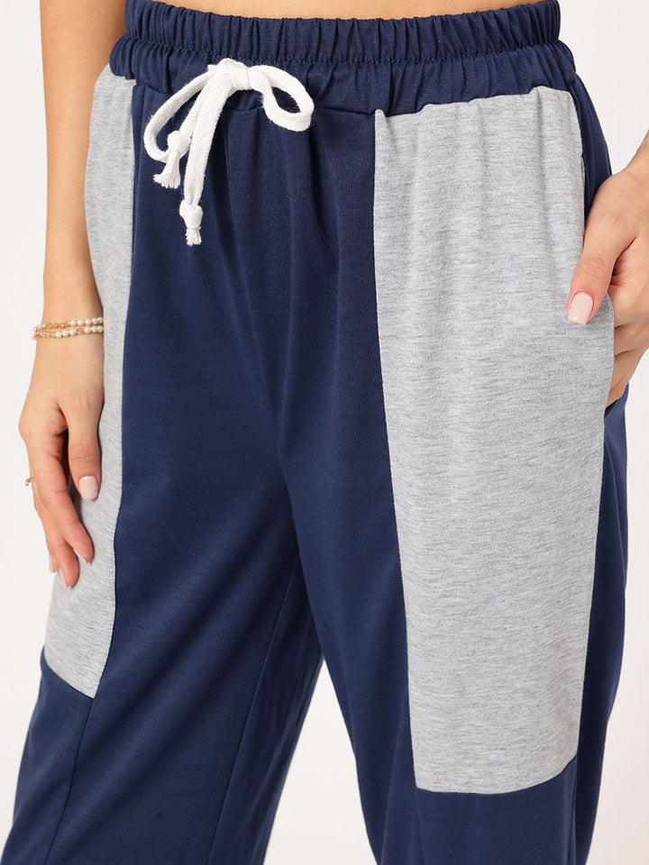 DressBerry Vibe Shift Colorblock Raglan Ease Co-Ord Set