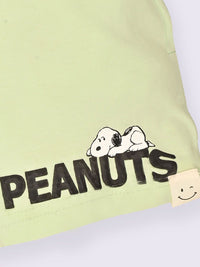 Happy Faces Boys Peanuts Printed Cotton Shorts