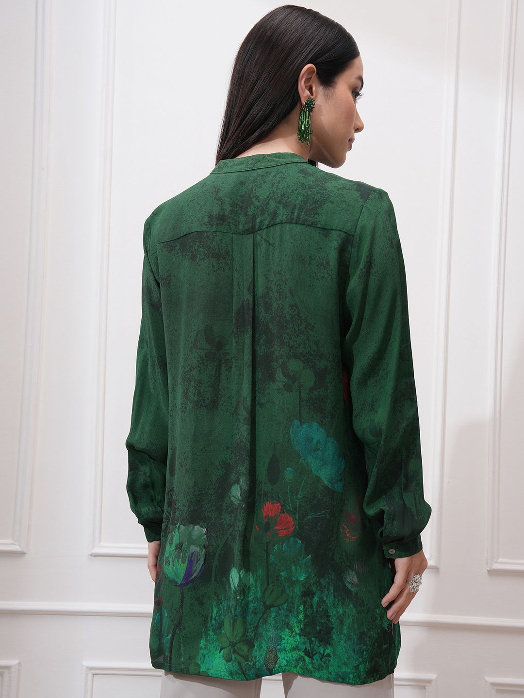 Vishudh Women Floral Opaque Printed Casual Shirt