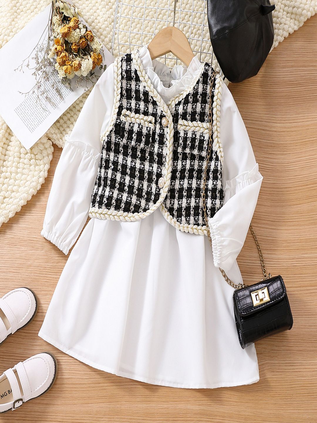 YK Fit & Flare Dress