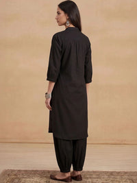House of Chikankari Women Regular Chikankari Kurta with Trousers