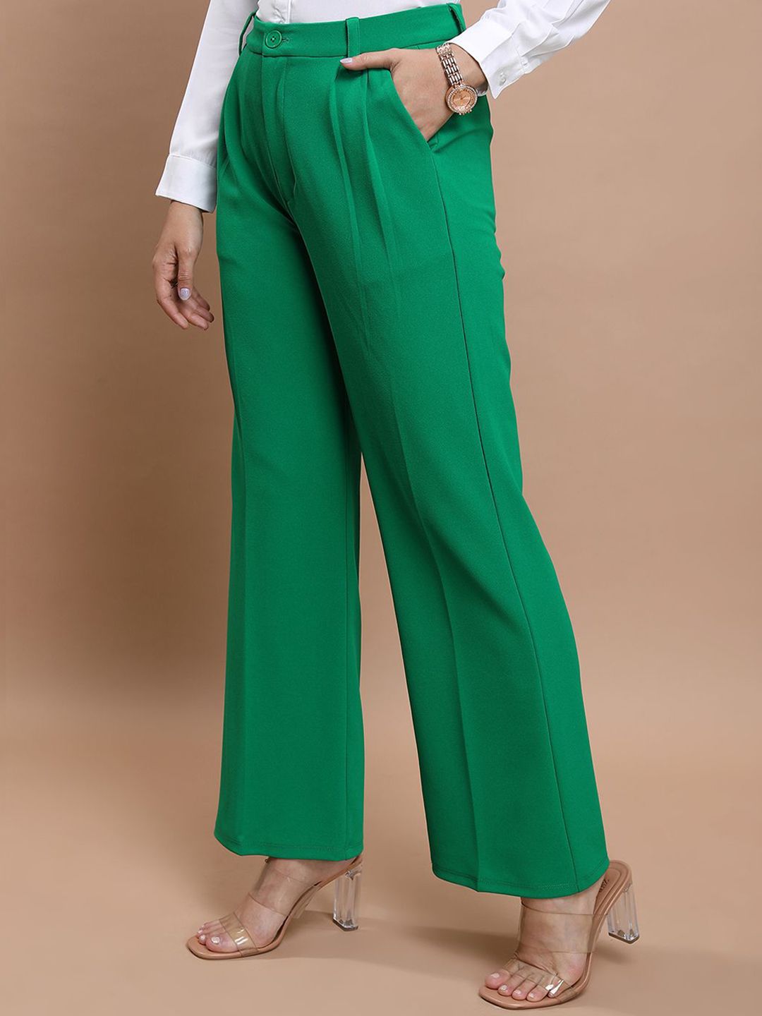 Tokyo Talkies Women Parallel Trousers