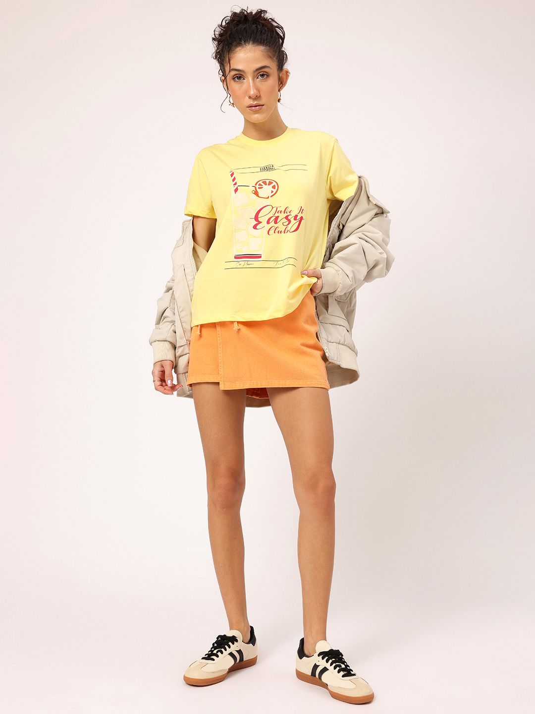 DressBerry Vivid Vibrance Printed T-shirt