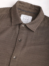 VASTRADO Men Classic Slim Fit Opaque Casual Shirt
