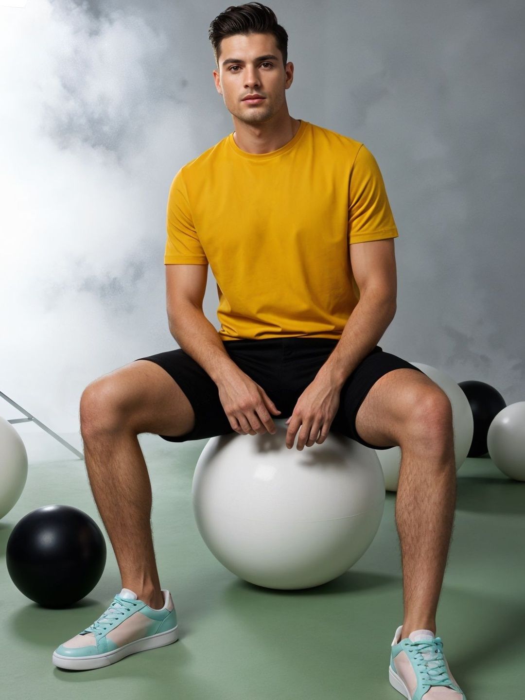 ADRO Lengan Pendek Cotton Regular Fit T-shirt