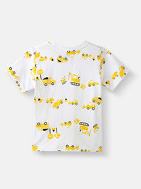 Nauti Nati Boys 2 Printed Bio Finish T-shirt