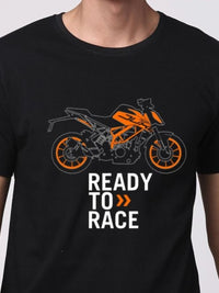ADRO Men Graphic Printed Round Neck Cotton T-shirt