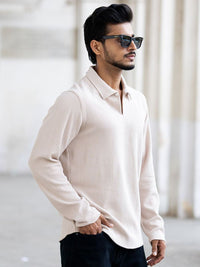 Powerlook Men Polo Collar T-shirt