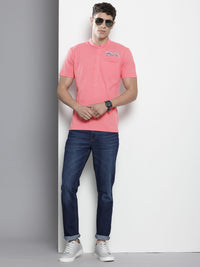 The Indian Garage Co Band Collar T-shirt