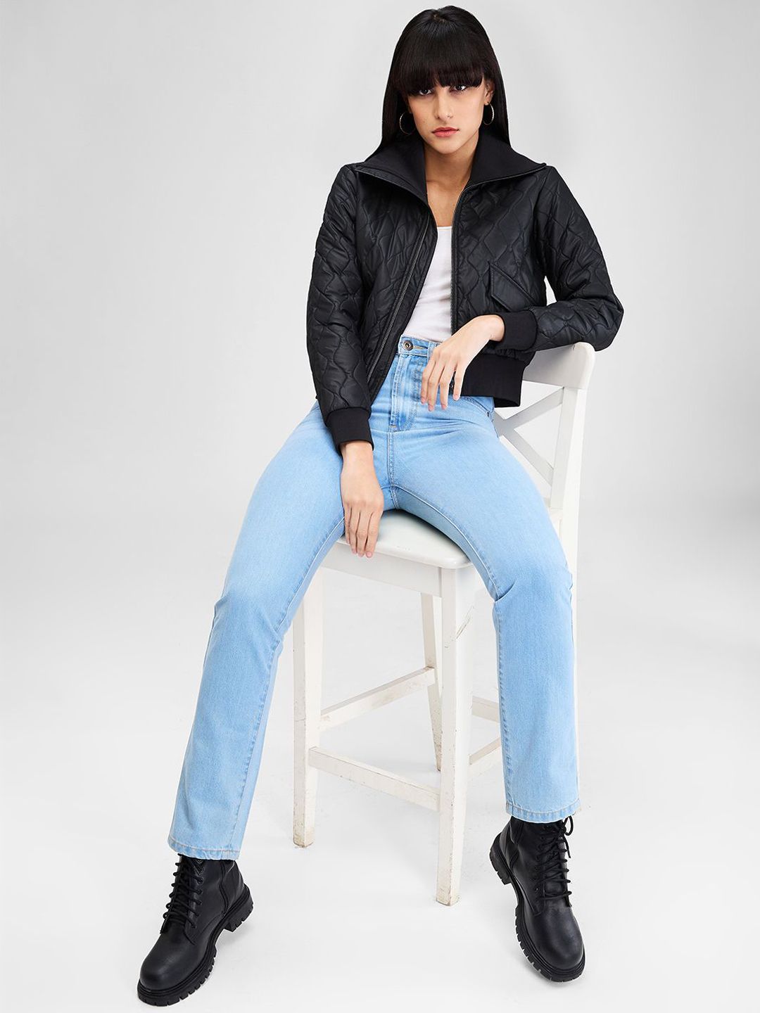 Jaket Quilted Wanita Spykar