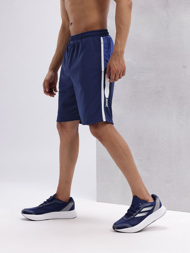 HRX by Hrithik Roshan Men Colourblocked Sports Shorts Technology