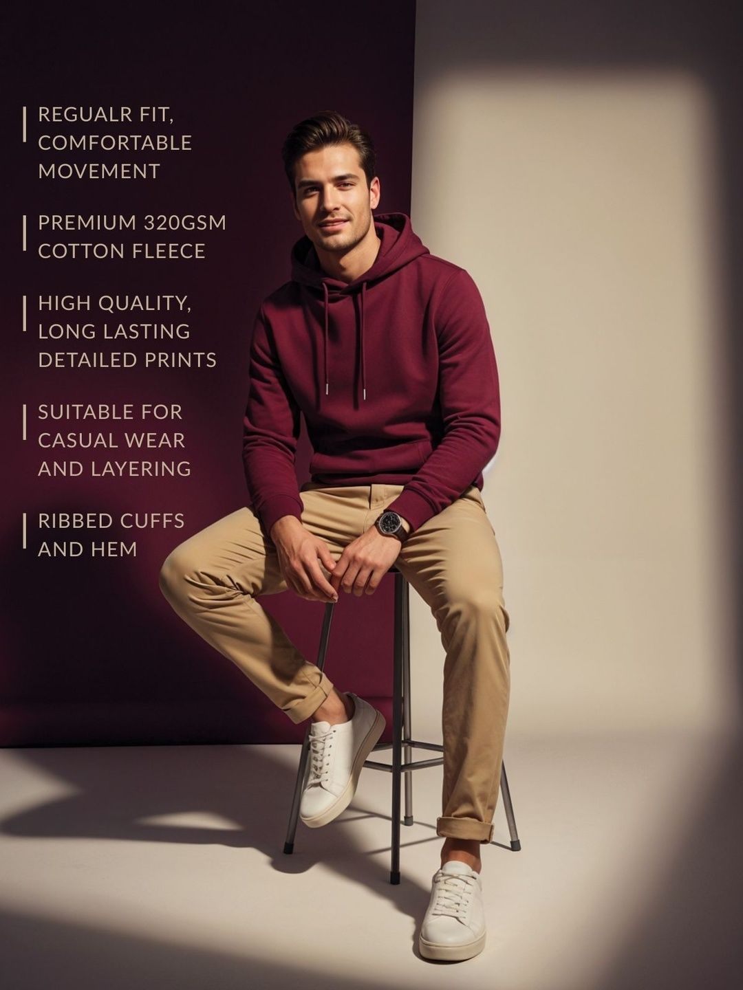 ADRO Printed Knitted Pullover