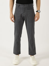 Thomas Scott Men Smart Straight Fit Easy Wash Trousers