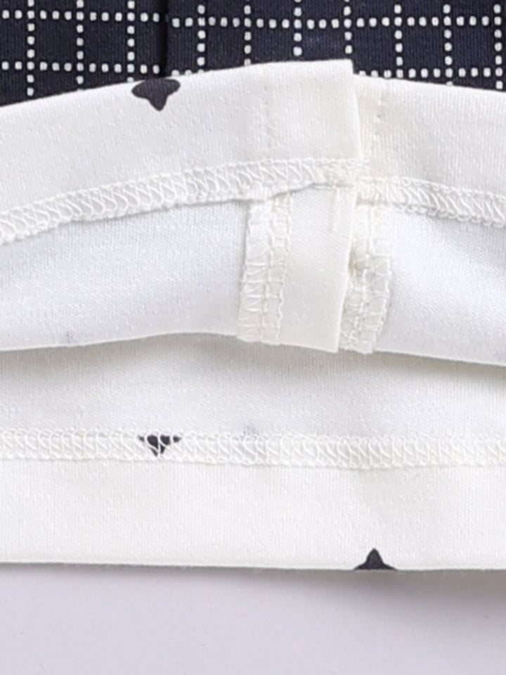Moms Love Infant Boys Printed Pure Cotton Clothing Set