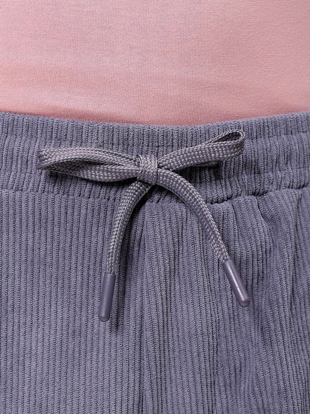 The Indian Garage Co Men Textured Loose Fit Joggers Trousers