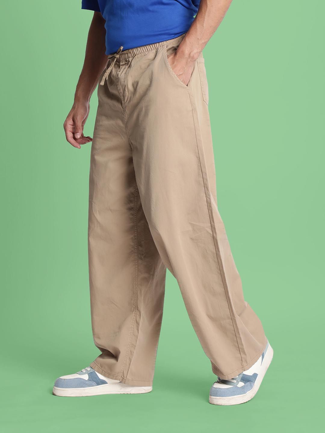 Bene Kleed Men Super Baggy Fit Cotton Trouser